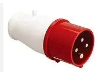 TOMA SECON MACHO 32AMP 3P+T CONECTOR TRI