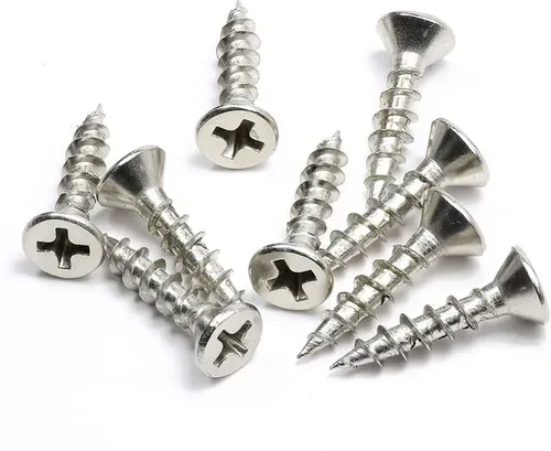 TORNILLO CABEZA PLANA 6 X 1/2" ZP X1000
