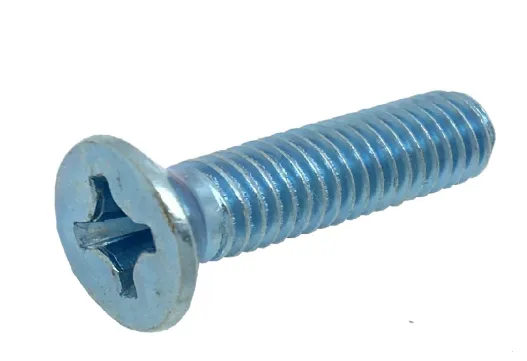 TORNILLO CABEZA PLANA 6 X 1/2" ZP X1000
