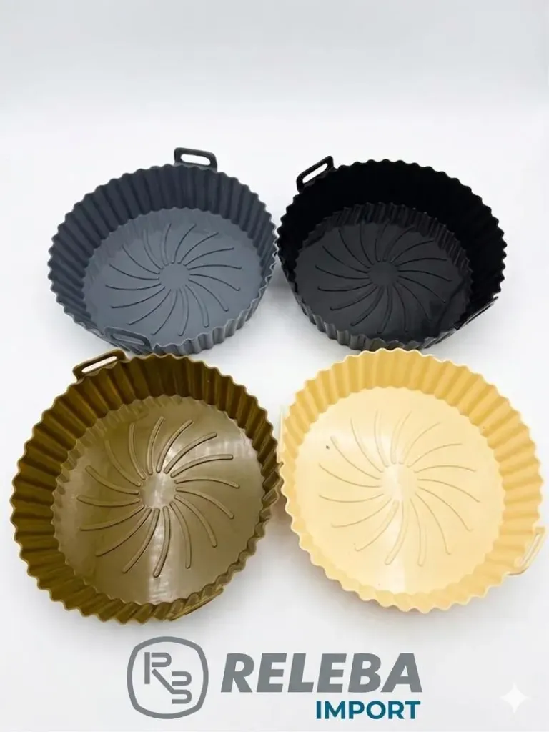 MOLDE DE SILICON PARA AIRFRAYER 20CM DE DIAMETRO x 5CM DE ALTO COLORES VARIOS