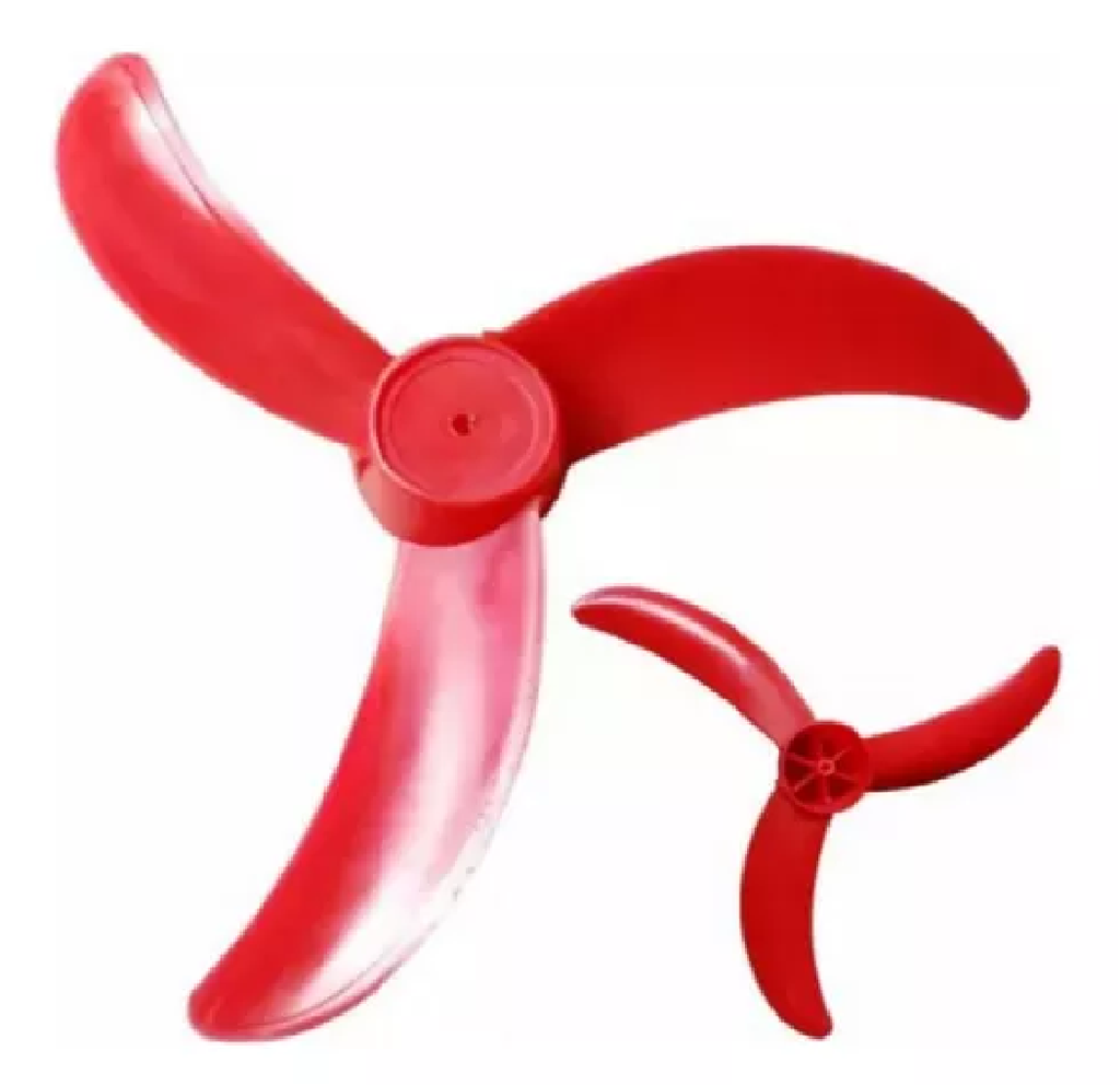 [AP3050] ASPA VENTILADOR FM 1810 ROJA MEDIA LUNA